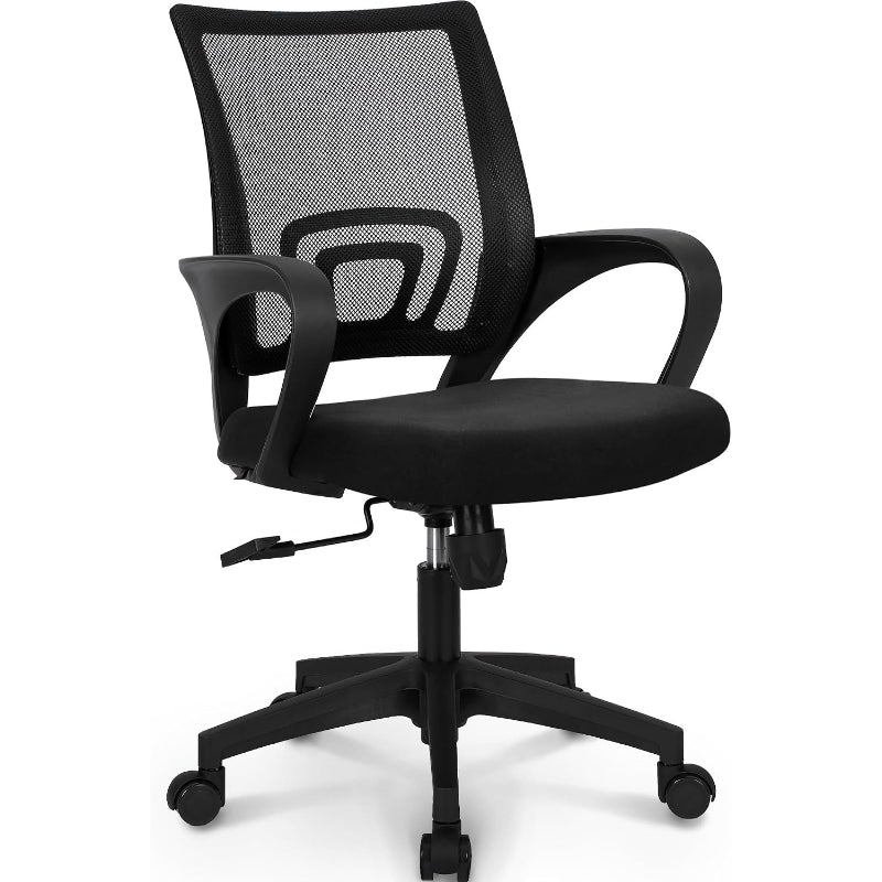 Mid-Back Mesh Office Chair Black