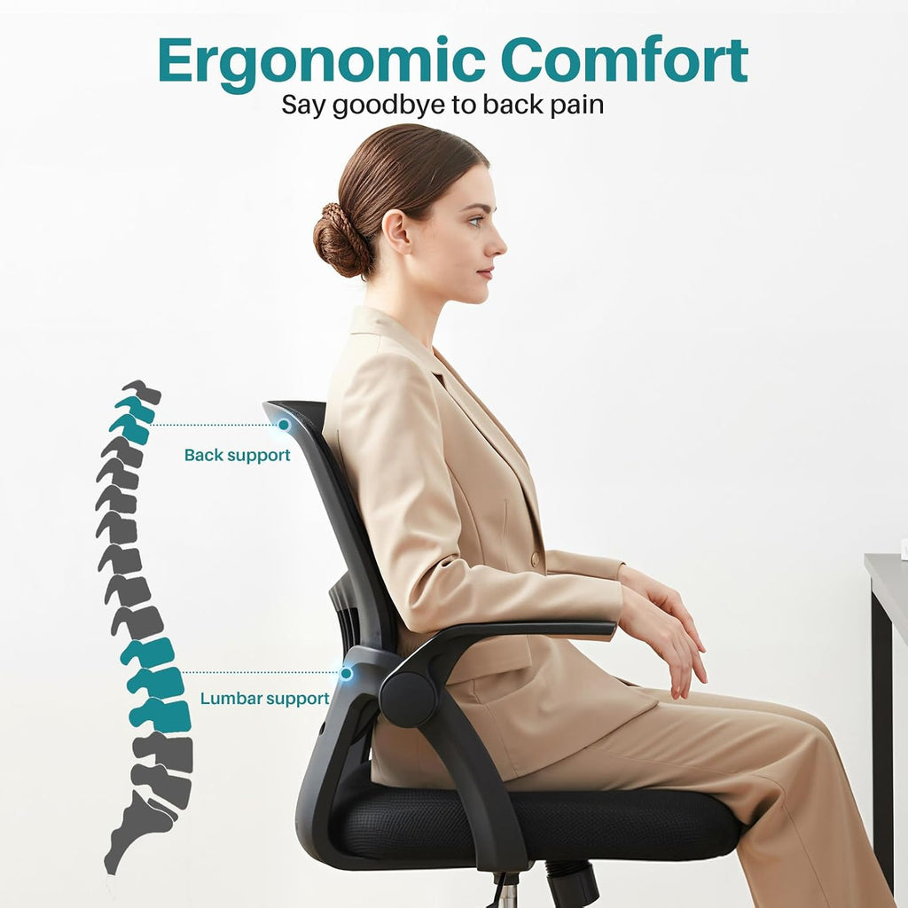 Mid-Back Ergonomic Office Chair