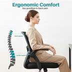 Mid-Back Ergonomic Office Chair