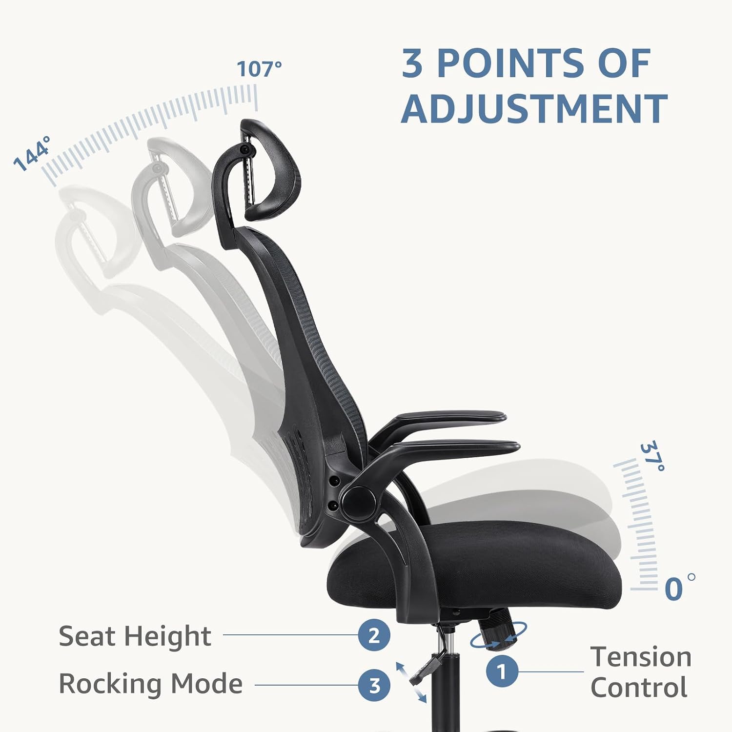 Ergonomic Office Chair Lumbar Support