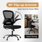 Adjustable Mesh Office Chair Black