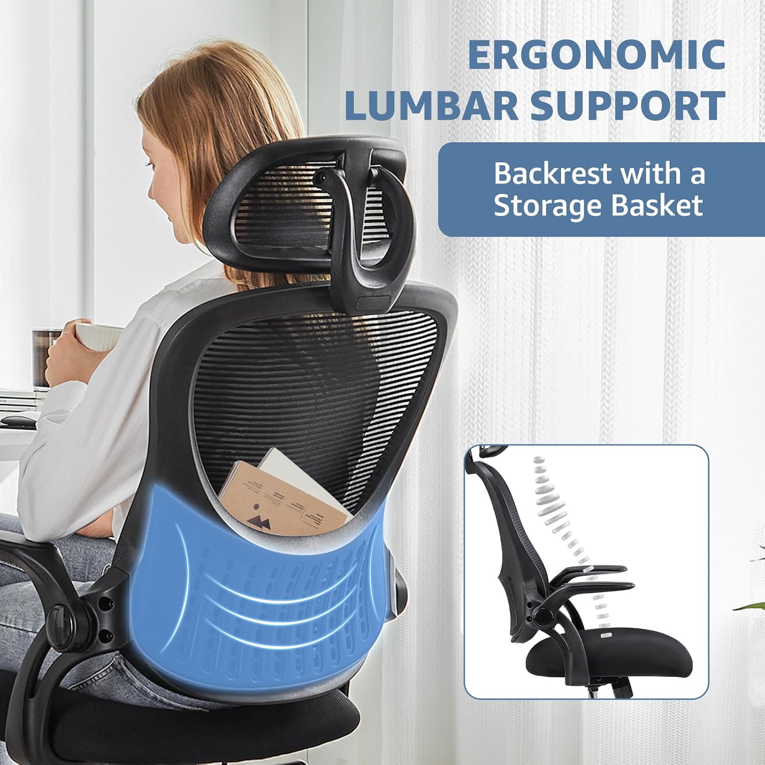 Ergonomic Office Chair Lumbar Support