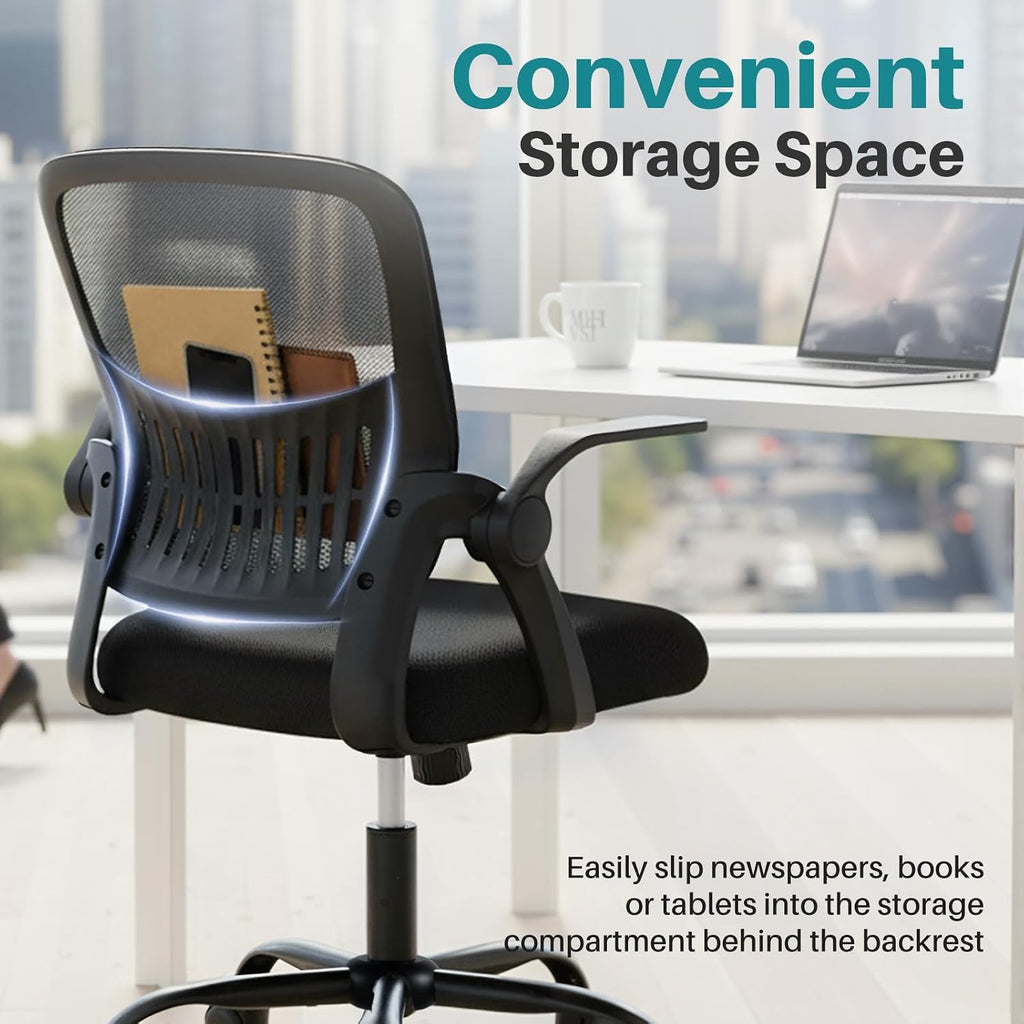 Mid-Back Ergonomic Office Chair