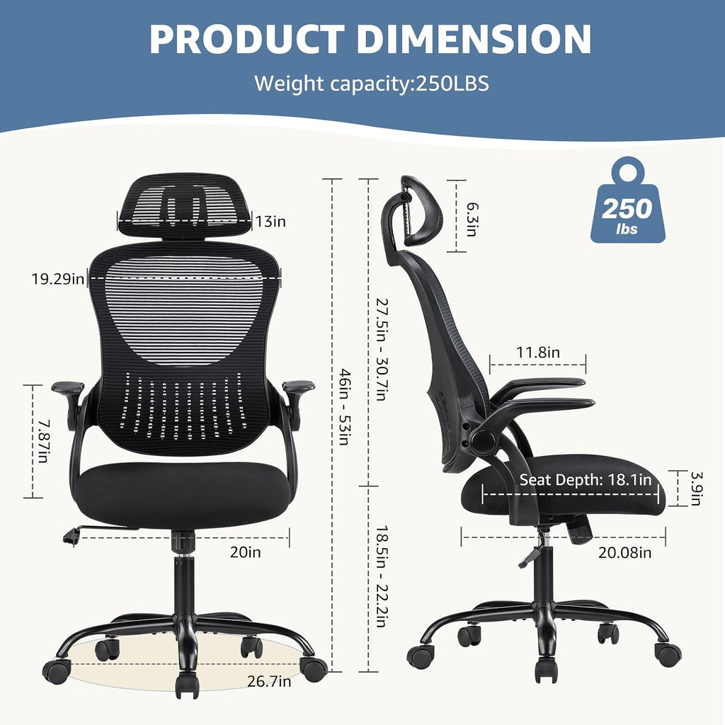 Ergonomic Office Chair Lumbar Support