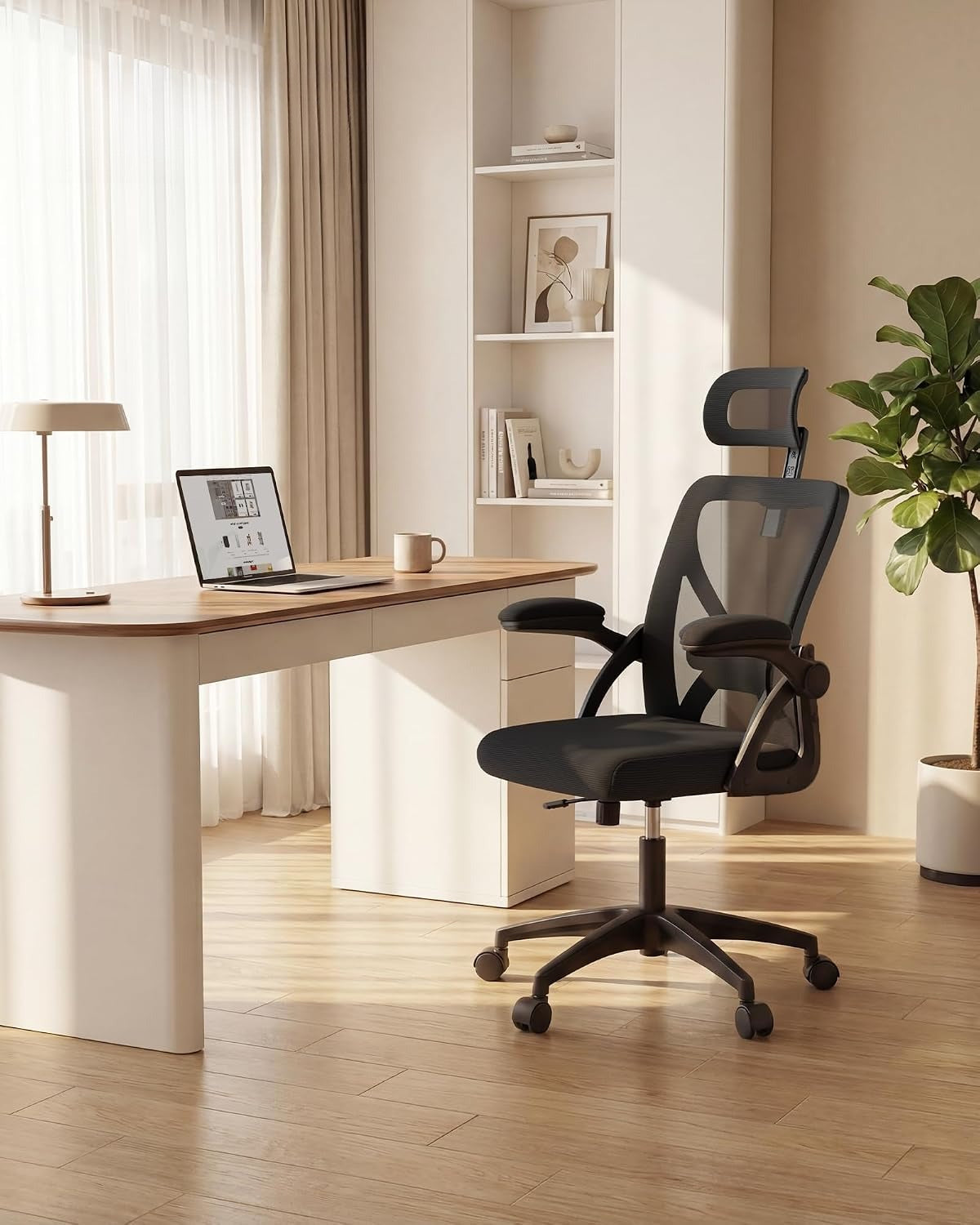 Mesh Office Chair Adjustable Lumbar Support
