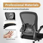 Adjustable Mesh Office Chair Black