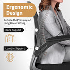 Adjustable Mesh Office Chair Black