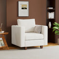 Modular Sectional Sofa White With Storage Ottoman