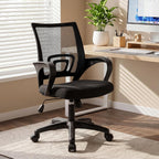 Mid-Back Mesh Office Chair Black