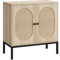 Natural Rattan Sideboard Cabinet
