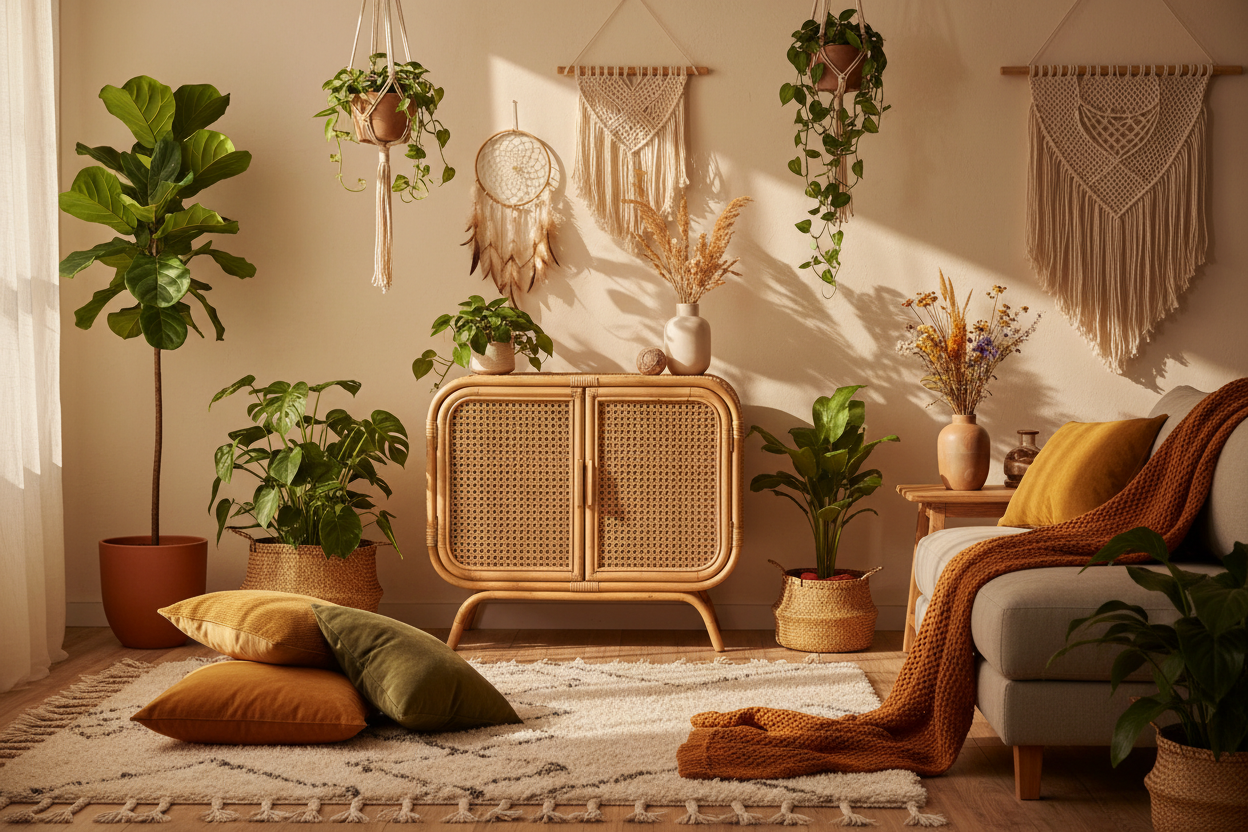 Rattan Cabinet